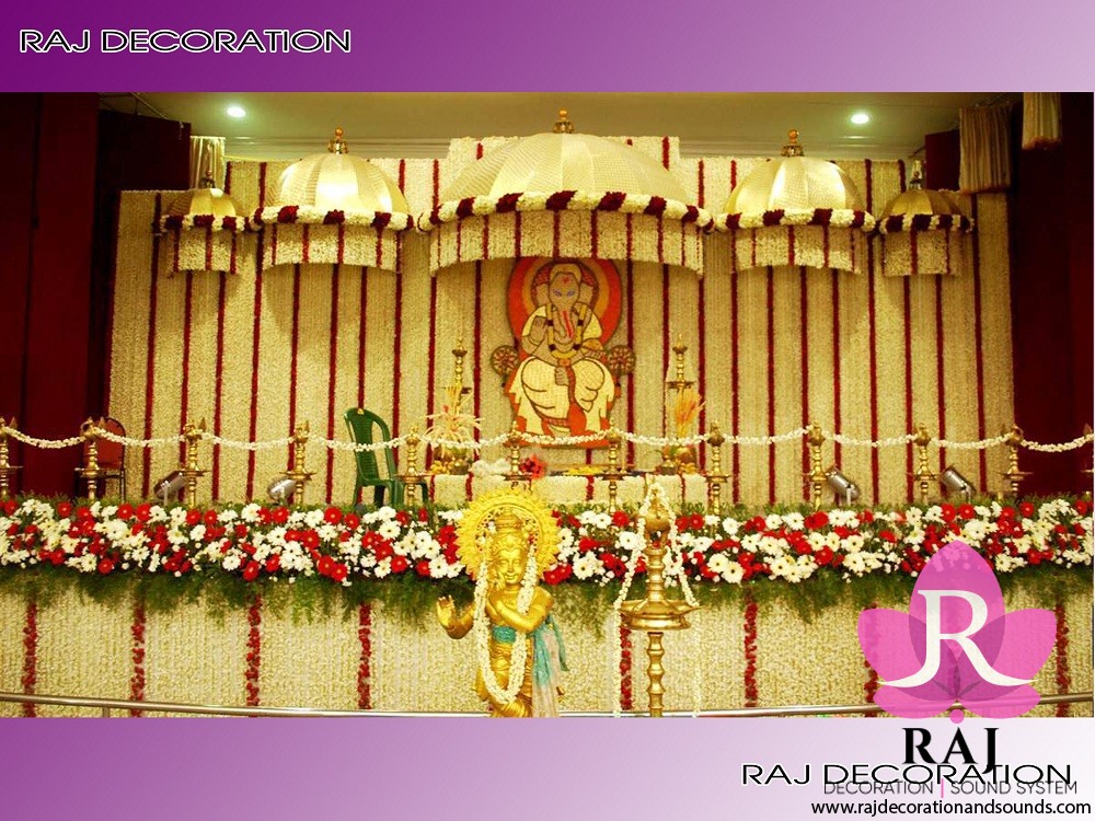 raj_decorations_Hindu Stage Decoration